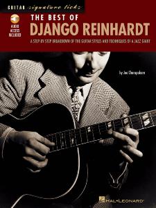 REINHARDT DJANGO - BEST OF SIGNATURE LICKS GUITAR TAB. + ONLINE AUDIO ACCESS