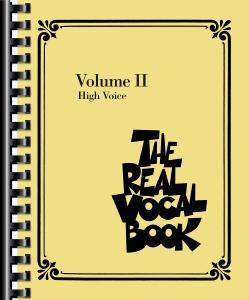 COMPILATION - THE REAL BOOK VOCAL BOOK FOR HIGH VOICE VOLUME 2
