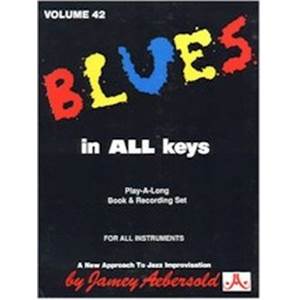 AEBERSOLD JAMEY - VOL. 042 BLUES ALL KEYS + CD