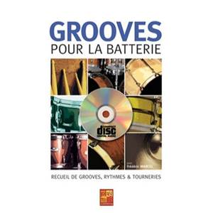 MARCEL FREDERIC - GROOVES POUR LA BATTERIE RECUEIL DE GROOVES, RYTHMES & TOURNERIES + CD