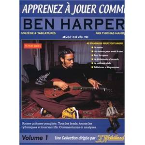 REBILLARD JEAN JACQUES - APPRENEZ A JOUER COMME BEN HARPER + CD