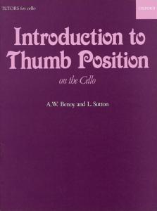 BENOY A.W. ET SUTTON L. - INTRODUCTION TO THUMB POSITION - VIOLONCELLE