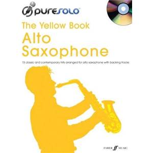 COMPILATION - PURE SOLO YELLOW VOL.ALTO SAX + CD