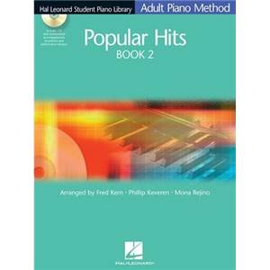 COMPILATION - HAL LEONARD STUDENT PIANO LIBRARY ADULT PIANO METHOD POPULAR HITS VOL.2 + CD