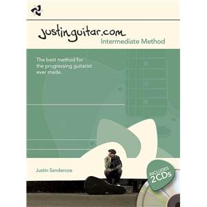 SANDERCOE JUSTIN - THE JUSTINGUITAR.COM INTERMEDIATE'S GUITAR COURSE + 2CD