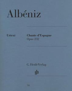 ALBENIZ ISAAC - CHANTS D'ESPAGNE OP.232 - PIANO