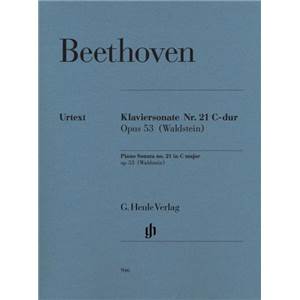 LUDWIG VAN BEETHOVEN - SONATE NO.21 OP.53 DO MAJEUR (WALDSTEIN AURORE) PIANO