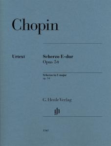 CHOPIN FREDERIC - SCHERZO OPUS 54 EN MI MAJEUR - PIANO