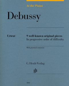 DEBUSSY CLAUDE - AT THE PIANO (9 PIECES ORIGINALES) - PIANO