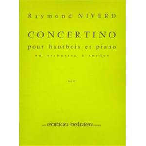 NIVERD RAYMOND - CONCERTINO - HAUTBOIS ET PIANO