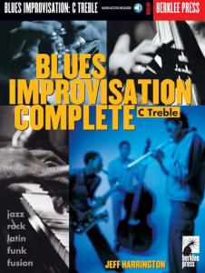 HARRINGTON JEFF - BERKLEE BLUES IMPRO COMPLETE C TREBLE VERSION + CD