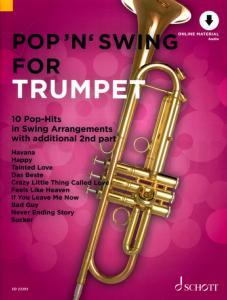 POP 'N' SWING FOR TRUMPET V1 +AUDIO ONLINE - 1 OU 2 TROMPETTES