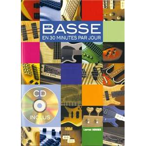 MONNIER L - BASSE EN 30 MINUTES PAR JOUR 3D + CD + DVD