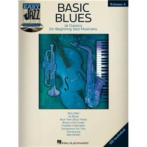 COMPILATION - EASY JAZZ PLAY ALONG VOL.4 BASIC BLUES FOR ALL INSTRUMENTS + CD