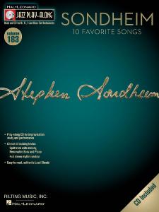 SONDHEIM - JAZZ PLAY-ALONG VOL.183 SONDHEIM 10 FAVORITE SONGS + CD