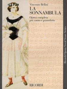 BELLINI VINCENZO - LA SONNAMBULA (LA SOMNAMBULE) - VOCAL SCORE