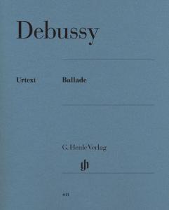 DEBUSSY CLAUDE - BALLADE - PIANO