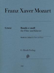 MOZART FRANZ XAVER - RONDO EN MI MINEUR - FLUTE ET PIANO