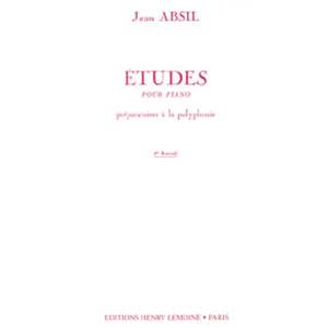 ABSIL JEAN - ETUDES PREPARATOIRES A  LA POLYPHONIE VOL.1 - PIANO