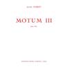 VOIRPY ALAIN - MOTUM III - SAXOPHONE ALTO SOLO