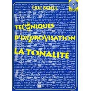 BOELL ERIC - TECHNIQUES D'IMPROVISATION TONALITE + CD