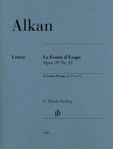 ALKAN CHARLES VALENTIN - LE FESTIN D'ESOPE OPUS 39 N12 - PIANO