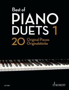 COMPILATION - BEST OF PIANO DUETS V1 (20 PIECES CELEBRES ORIGINALES) REVISION HEUMANN