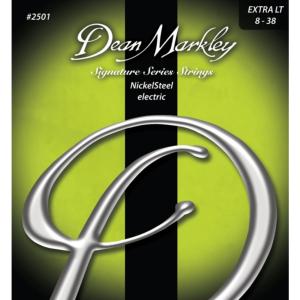 JEU DE CORDES GUITARE ELECTRIQUE DEAN MARKLEY DM 2501 EXTRA LIGHT 8-38