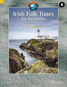 IRISH FOLK TUNES  (63 PIECES TRADITIONNELLES IRLANDAISES) +ONLINE AUDIO FILE - FLUTE A BEC SOPRANO