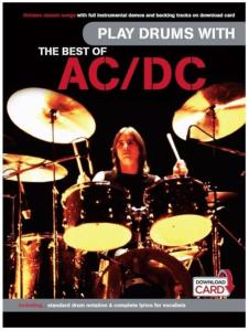 AC/DC - PLAY DRUMS WITH + ONLINE AUDIO ACCESS - BATTERIE