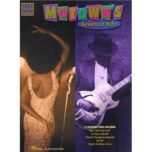 COMPILATION - MOTOWN'S GREATEST HITS EASY GUITAR