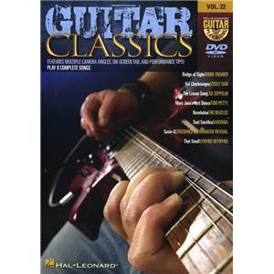 COMPILATION - GUITAR PLAY ALONG DVD VOL.22 GUITAR CLASSICS