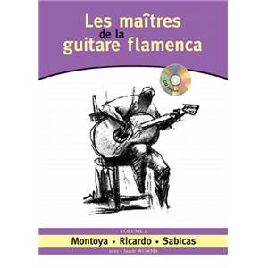 WORMS CLAUDE - MAITRES GUITARE FLAMENCA VOL.2 + CD
