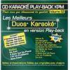 COMPILATION - CD DOUBLE KARAOKE VOL.12 DUOS AVEC CHOEURS (HOMME/FEMME) + VERSIONS CHANTEES