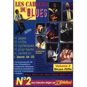 REBILLARD JEAN JACQUES - LES CAHIERS DU BLUES VOL.2 BLUES RIFFS + CD