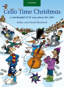 BLACKWELL KATHY ET DAVID - CELLO TIME CHRISTMAS +CD - VIOLONCELLE