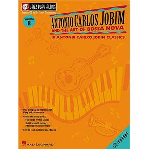 JOBIM ANTONIO CARLOS - JAZZ PLAY ALONG VOL.008 + CD