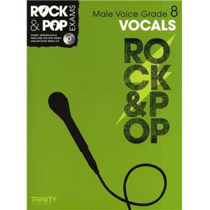 COMPILATION - TRINITY COLLEGE LONDON : ROCK & POP LOW VOICES GRADE 8 FOR SINGERS + CD