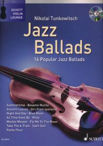 COMPILATION - JAZZ BALLADS FOR VIOLON AND PIANO +CD