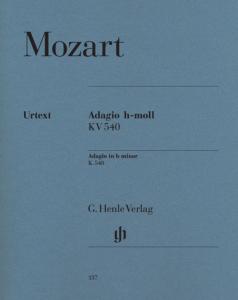 MOZART W.A. - ADAGIO KV 540 EN SI MINEUR - PIANO