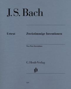 BACH JEAN SEBASTIEN - INVENTIONS A DEUX VOIX BWV 772 A BWV 786 - PIANO