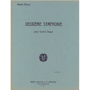 FLEURY ANDRE - SYMPHONIE N°2 - ORGUE