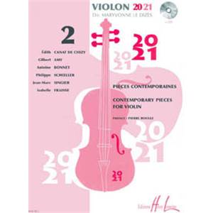 LE DIZES MARYVONNE - VIOLON 20-21 VOL.2 + CD - VIOLON
