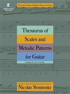 SLONIMSKY NICOLAS - THESAURUS OF SCALES & MELODIC PATTERNS FOR GUITAR - ACCES AUDIO