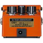 PEDALE D'EFFET BOSS DS1 50TH ANNIVERSARY - distortion