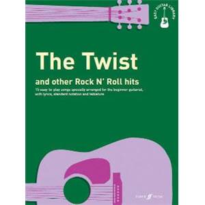 COMPILATION - EASY GUITAR LIBRARY THE TWIST AND OTHER ROCK N ROLL HITS TAB.