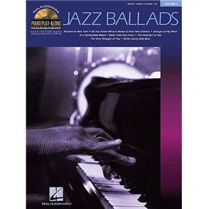 COMPILATION - PIANO PLAY ALONG VOL.002 JAZZ BALLADS + CD Épuisé