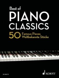 COMPILATION - BEST OF PIANO CLASSICS (50 PIECES CELEBRES) ARRANGT. HEUMANN - EDITION RELIEE