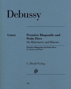 DEBUSSY CLAUDE - PREMIERE RHAPSODIE ET PETITE PIECE- CLARINETTE ET PIANO