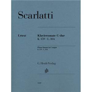 SCARLATTI DOMENICO - SONATE K.159 L.104 DO MAJEUR - PIANO